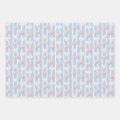 手作りギフト編み物 ラッピングペーパーシート (正面)