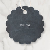 手作りクッキージンジャーブレッドマンシャルボード フェイバータグ (裏面)