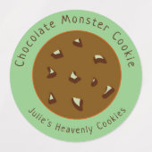 手作りクッキー |クリエイティブ包装アイディア ラベル (デザイン2)