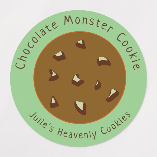 手作りクッキー |クリエイティブ包装アイディア ラベル (デザイン2)