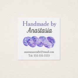 手作りクラフトパープルウォーター色