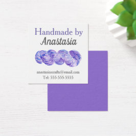 手作りクラフトパープルウォーター色