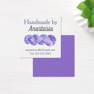 手作りクラフトパープルウォーター色