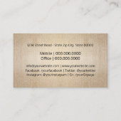 手作りクラフ素朴ト 名刺 (裏面)