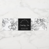 手作りクランベリージャムラップのまわりにラベル ペットボトルラベル (シングルラベル)