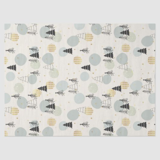 手作りクリスマスシンボルパターン 薄葉紙 (正面)