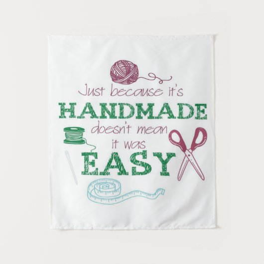 手作りクロシェ愛好家ギフト | Perfect Gift タペストリー (正面)