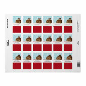 手作りグディズギフトラベルシール ラベル (フルシート)