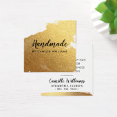 手作りグラマラスな豪華なフェイク金ゴールドフォイル (デスク)