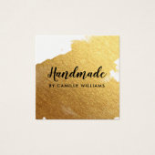 手作りグラマラスな豪華なフェイク金ゴールドフォイル (正面)