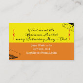 手作りグルメチーズケータリング名刺 名刺 (裏面)