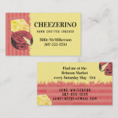 手作りグルメヤギチーズ名刺 名刺 (正面/裏面)
