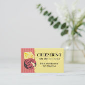 手作りグルメヤギチーズ名刺 名刺 (スタンド正面)