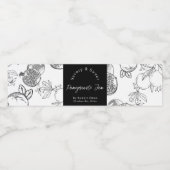 手作りザクロのジャム巻き付けラベルをスケのまわりにッチ ペットボトルラベル (シングルラベル)