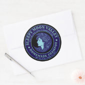 手作りシャンプーラベルテンプレート ラウンドシール (封筒)