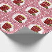 手作りジャムラベルシール編集可能 ラッピングペーパー (角)