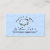 手作りジュエリーとビードデザイナー 名刺 (正面)