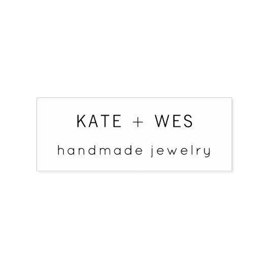 手作りジュエリー会社ブランドスタンプ ラバースタンプ (インプリント)