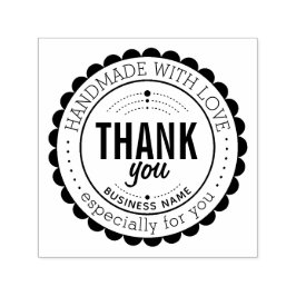 手作りスタイリッシュありがとうご自分の印鑑 セルフインキングスタンプ