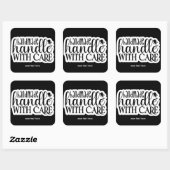 手作りステッカー スクエアシール (シート)