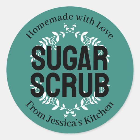 手作りステッカー CHRD-069rd7 ラウンドシール (正面)