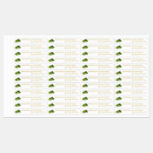 手作りズッキーニ漬物薄いラベル ラベル (シート)