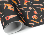 手作りツールパターンギフト ラッピングペーパー (ロールコーナー)