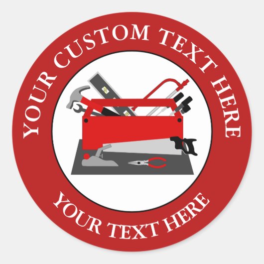 手作りツールボックス1 1/2" ラウンドシール (正面)