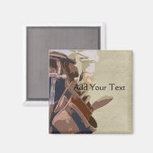 手作りツール水彩 マグネット (正面/裏面)