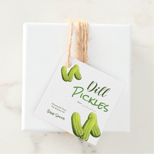 手作りディルピックズキャニングジャールラベル フェイバータグ (インサイチュ)