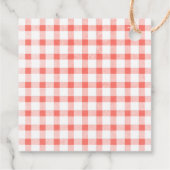 手作りトマトチャツニー市松模様にパターン フェイバータグ (裏面)