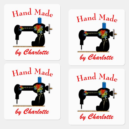 手作りドレスメーカーパーソナライズされたラベル ラベル (グループ)