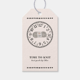手作りニット商品価格ラベル ギフトタグ