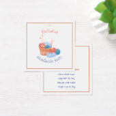 手作りニット気にラベル&つるラベル