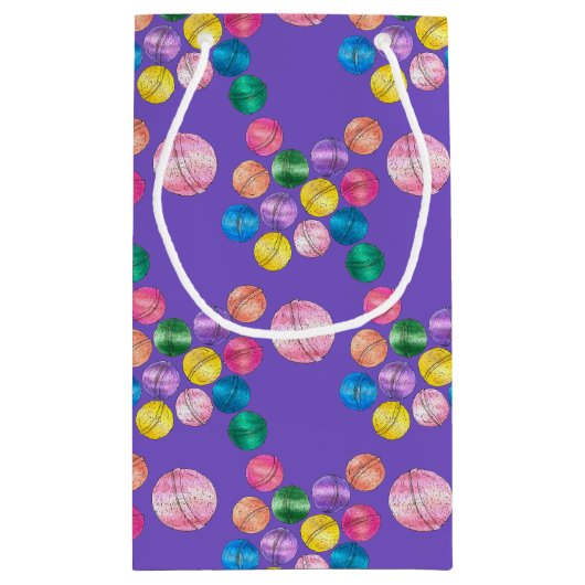 手作りバスシャワー爆弾美しい製品包装 スモールペーパーバッグ (裏面)