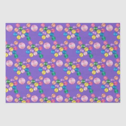 手作りバスシャワー爆弾美しい製品包装 薄葉紙 (正面)