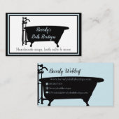 手作りバスブティック 名刺 (正面/裏面)