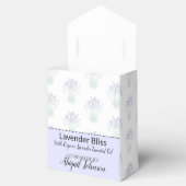 手作りバス&体包装ラベンダーテントボックス フェイバーボックス (オープン)