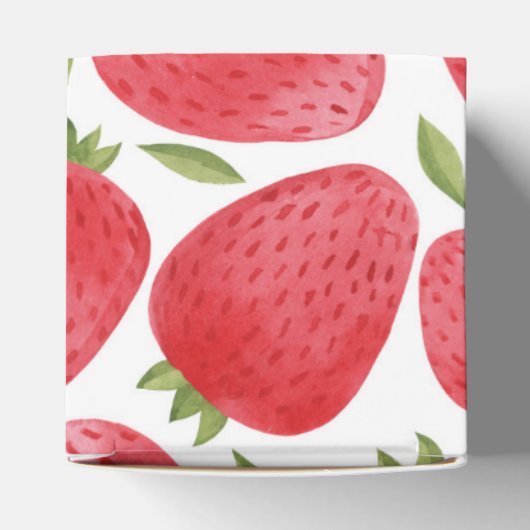 手作りバス&体包装 |いちご フェイバーボックス (上部)