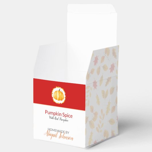 手作りバス&体包装 |かぼちゃ箱 フェイバーボックス (オープン)