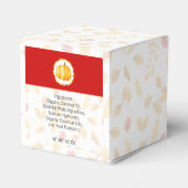 手作りバス&体包装 |かぼちゃ箱 フェイバーボックス (裏面サイド)