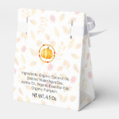 手作りバス&体包装 |かぼちゃ箱 フェイバーボックス (裏面サイド)