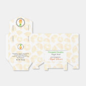 手作りバス&体包装 | Pineapple Box フェイバーボックス (折り畳みなし)