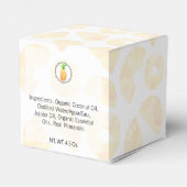 手作りバス&体包装 | Pineapple Box フェイバーボックス (裏面サイド)