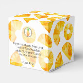 手作りバス&体包装 | Pineapple Box フェイバーボックス (裏面サイド)