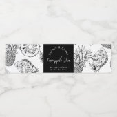 手作りパイナップルジャムラップのまわりにラベル ペットボトルラベル (シングルラベル)