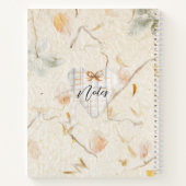 手作りパーソナライズされたの桑の紙デザイナー ノートブック (裏面)