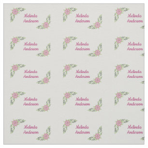 手作りパーソナライズされた裁縫ラベル生地 ファブリック