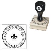 手作りビジネスプロフェッショナルラウンドデザイン ラバースタンプ (押印)