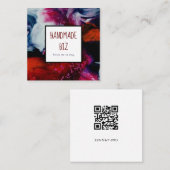 手作りビズスクエアビジネスカード スクエア名刺 (正面/裏面)